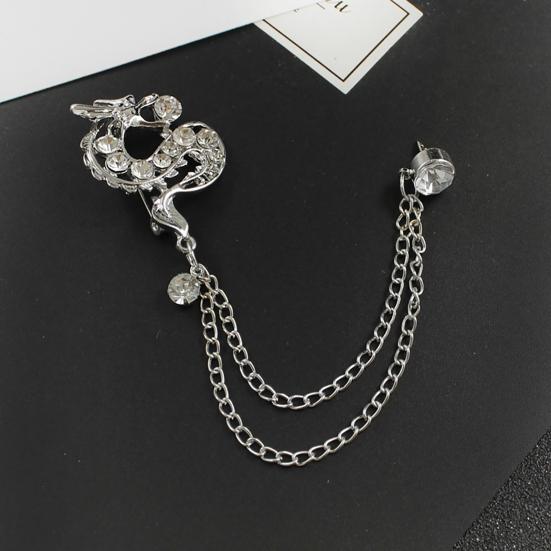 Anzugnadeln mit Quaste, klassisch, elegant