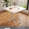 Compact Foldable Round Dining Table for Small Spaces