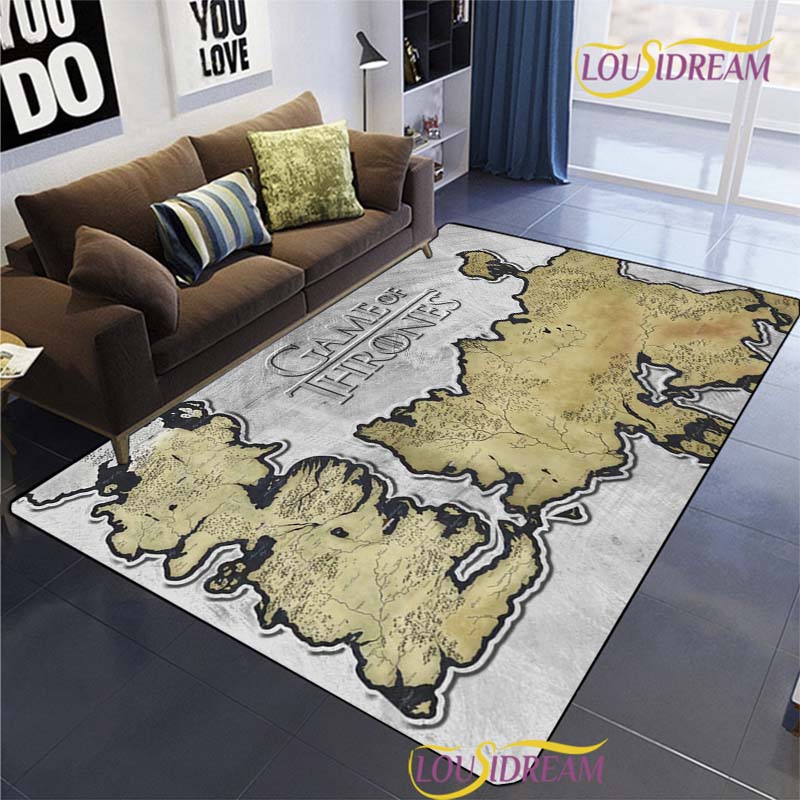 Dragon Of Game Carpet for Living Room Bedroom Rug Kitchen KidsDoor Unslip Floor Mat Birthday Gift Photography Props Alfombra Rug