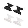 5pairs Unisex Spectacles Sunglass Nose Pad Anti-Slip Silicone Stick On
