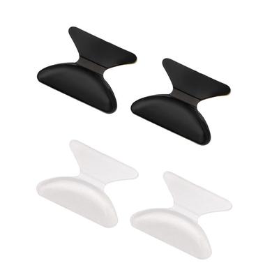 5pairs Convenient Eyeglass Spectacles Anti-Slip Stick On Nose Pad Silicone