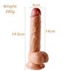 Realistic Dildo,Sex Toys for Women, Realistic Dildo, for Hands-Free Play, Body Safe Material