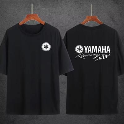 2025 Summer New YAMAHA Motorcycle Riding Off-road Outdoor Yamaha T-shirt Short-sleeved Clothes Short-sleeved Popular T-shirt
