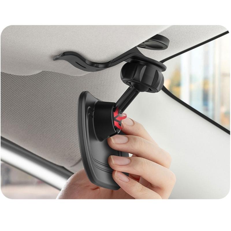 Rear-Seat Baby Monitoring Mirror with Wide View and Adjustable Head for Parents, Caregivers and Family Travel Use