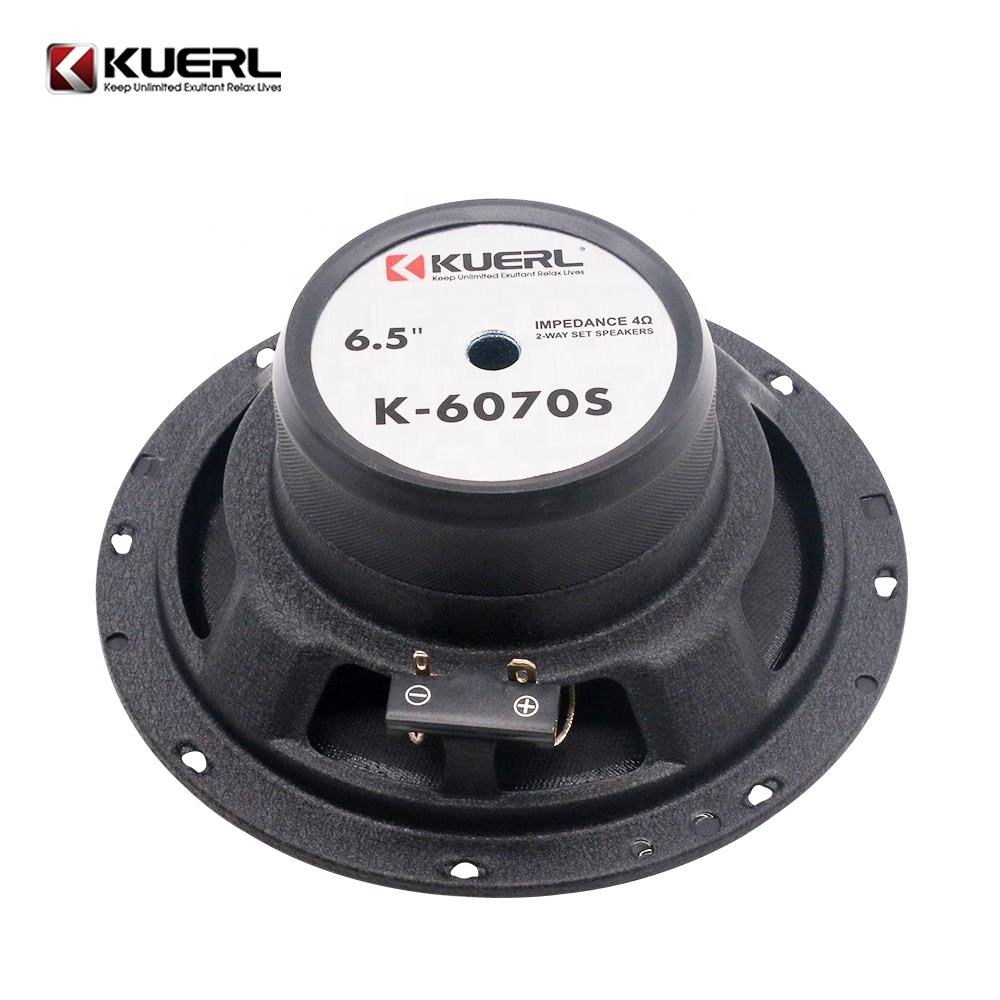 6.5 Inch Front Door Tweeter Subwoofer MAX160W High Quality 2-Way Car Speaker Set High Power Car Speaker Automobile Audio Upgrade