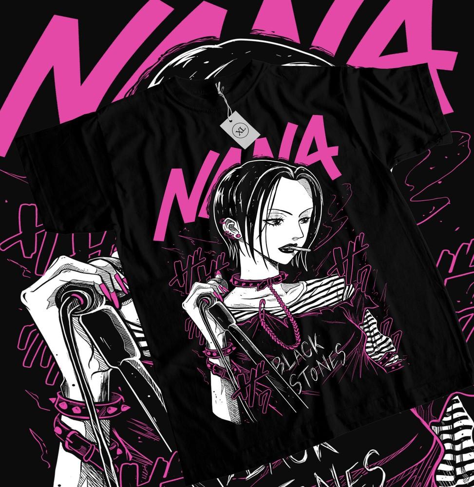 Nana Osaki Unisex TShirtBlack Stones Manga  Anime Graphic Tee Shirt All Size Unisex T-Shirt S