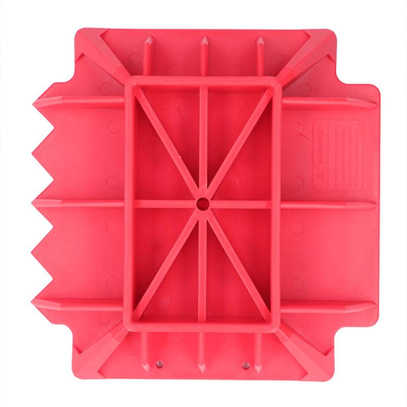 Base para Macaco Hi Lift Robusta Fácil Instalação Placa de Base Reforçada Placa de Suporte para Macaco Hi Lift para Macacos de Fazenda Macacos de Aço Fundido