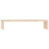 VidaXL Support pour moniteur 50x27x10 cm Bois de pin solide 813944