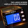 Aluminum Construction Heavy Duty Crane Scale 1000kg Capacity Digital Weighing Scale  Dock Settings
