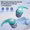 1 Pair Silicone Noise Reduction Earplug Reusable Ear Protection Earplugs Sound Blocking Earplugs for Travel Work Sleep Swimming