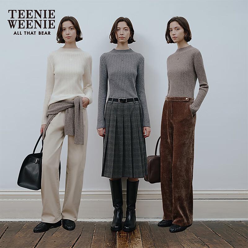 Teenie Weenie Women's Mid-Collar Knit Sweater