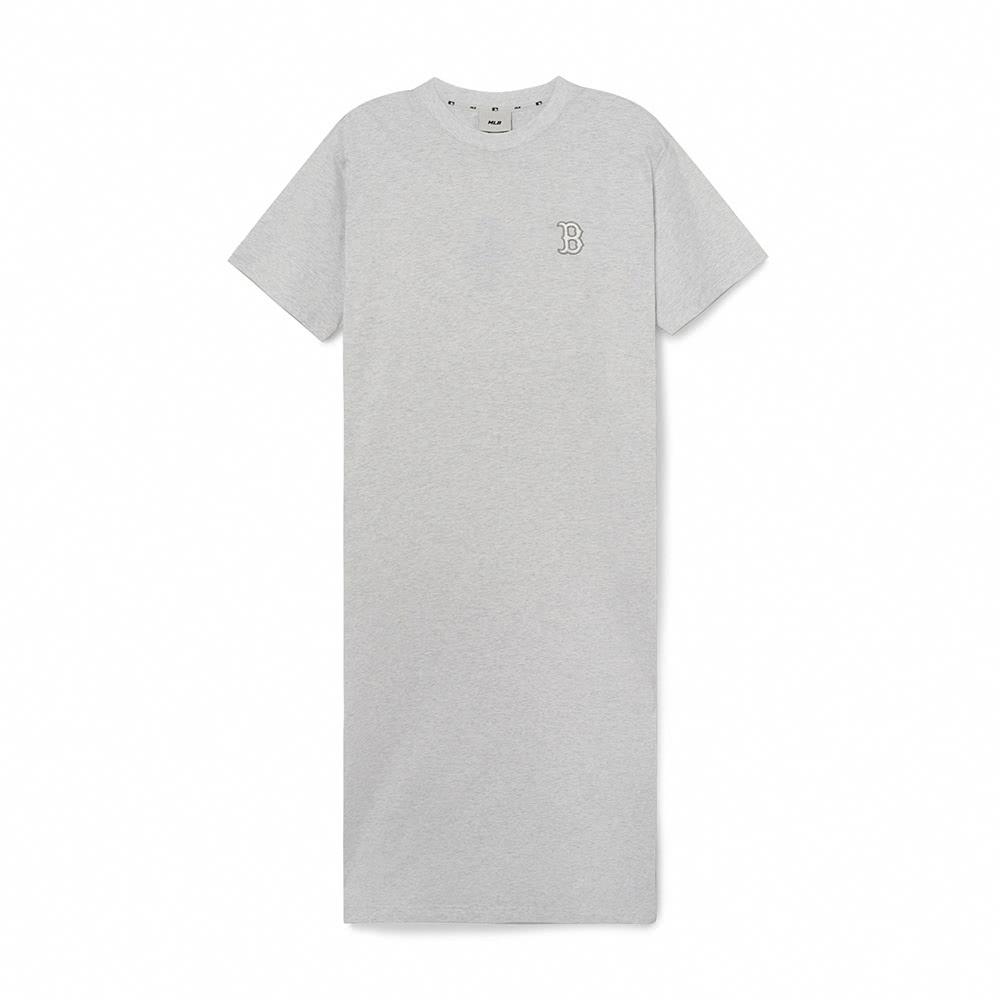 

New MLB New York Yankees SS23 Short Sleeved Dresses Women s Light Gray 3FOPB0233-43MGL S