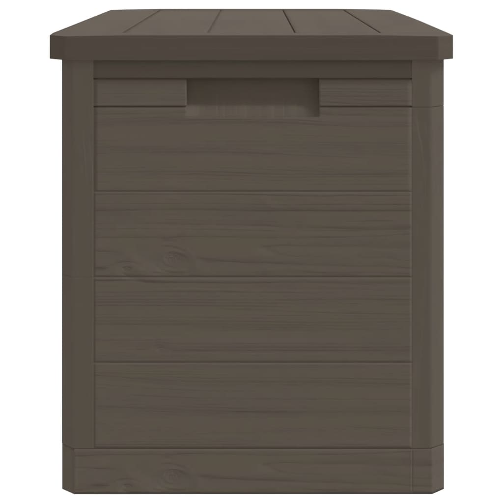 Outdoor Cushion Box Brown 77.5 x 44.5 x 53 cm Polypropylene