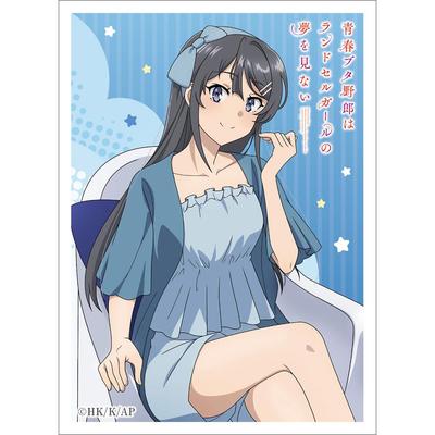 Seishun Buta Yarou Wa Randoseru Girl No Yume Wo Minai Sleeve H92 X W67mm PP Key-th (Mai Sakurajima/Roomwear) Approx.
