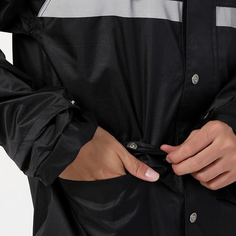 Ensemble Imperméable Réfléchissant Pantalon et Veste pour Motocyclistes