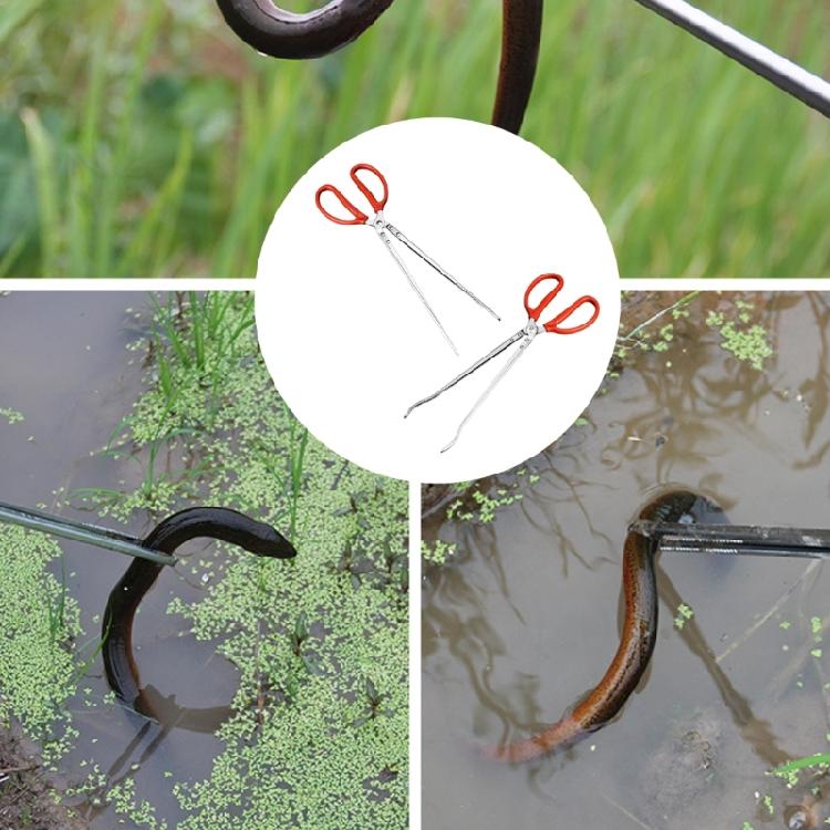 Professional Garbage Color Tongs Antislip Long Handle Outdoor Pliers for Eel Catching Fish Grabbing Rustproof