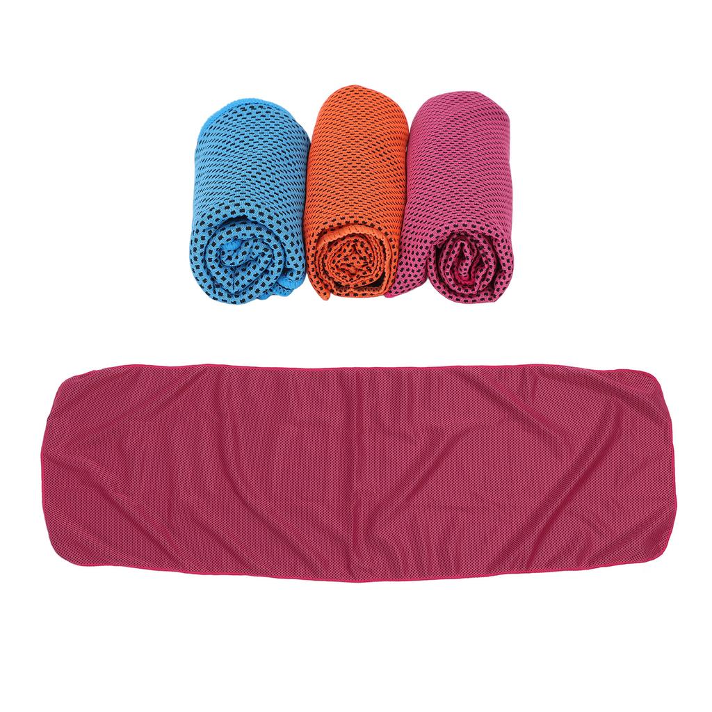 3pcs Cool Sports Towel  Cooling Sports Towel Microfiber Ice Towel Breathable Chilly Towel for 