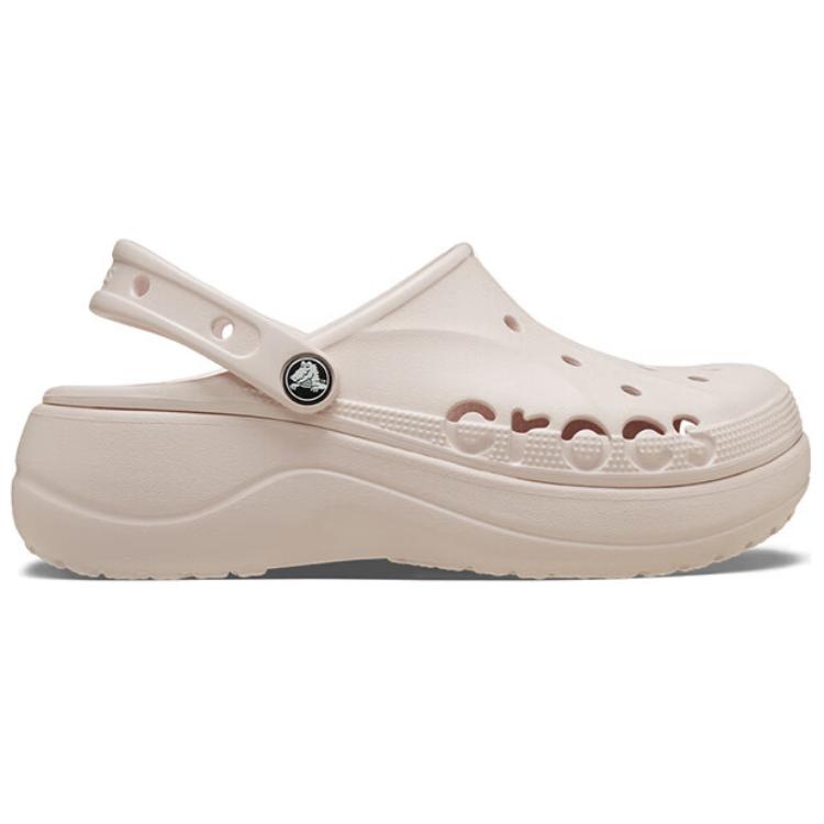 Crocs Bayou Cloud EVA Fashion Comfortable Simple Clogs Women Footwear Pink 208186-6PI