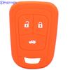 Jingyuqin 3 Buttons Remote Key Cover for Chevrolet Camaro Sonic Cruze Malibu Volt Spark Equinox Key Fob Case Car Accessories