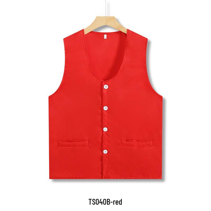 Children's Quick-Dry Volunteer Vest with Printed Logo for Marathon and Team Uniforms