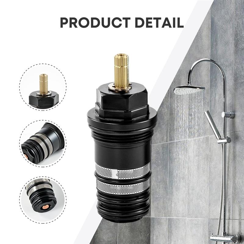 94282000 3/4-Inch Thermostatic Cartridge Valve,Fits Two-Hole And Three-Hole Thermostatic Tub Fillers,For Hansgrohe-Hot7