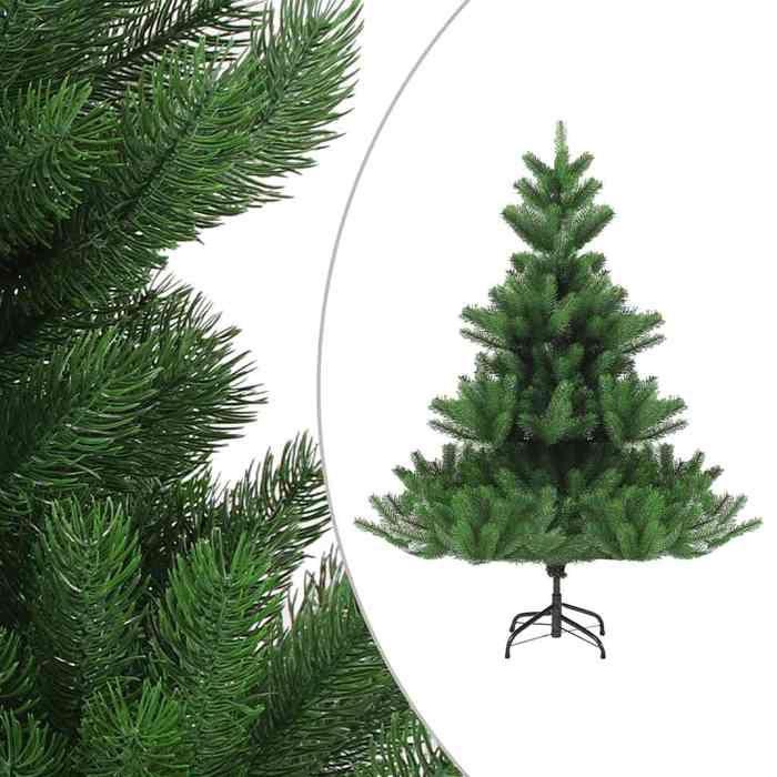 Maison Exclusive - Sapin de Noël artificiel Nordmann avec LED et boules Vert 180cm