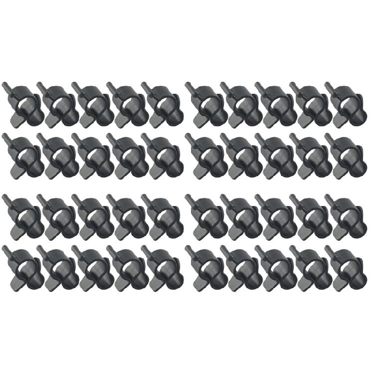 40pcs Weather Resistant Shelters Hook Windproofed Shade Canopies Clip for Camping Hiking and Backyard Use