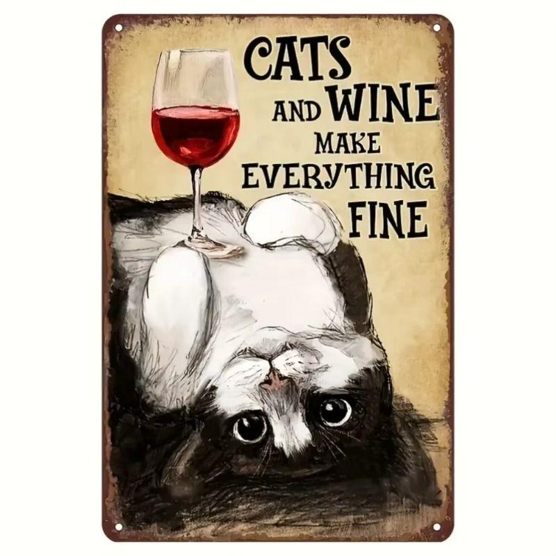 Klassisk vintage plåtmålning present till vänner rumsdekor