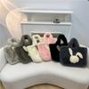 Plush Bag Travel Rabbit Shoulder Pattern Fur 2024 Commuter Tote Large-capacity