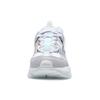 Li Ning Nebula M1 Textile, Synthetic Leather Cushioning Low Top Sports Casual Shoes Women's White Gray AGCQ244-1