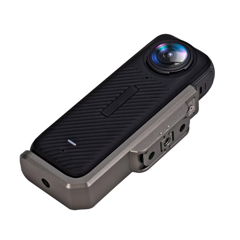 Vertical Horizontal Mount Frame 90 Degree Aluminum Metal Bracket for 360 X4 Action Camera Mounting Solution