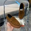 Men's Shoes, Spring and Autumn New Matte Leather One-pedal Versatile Thick-soled Men's Doudou Shoes Bc