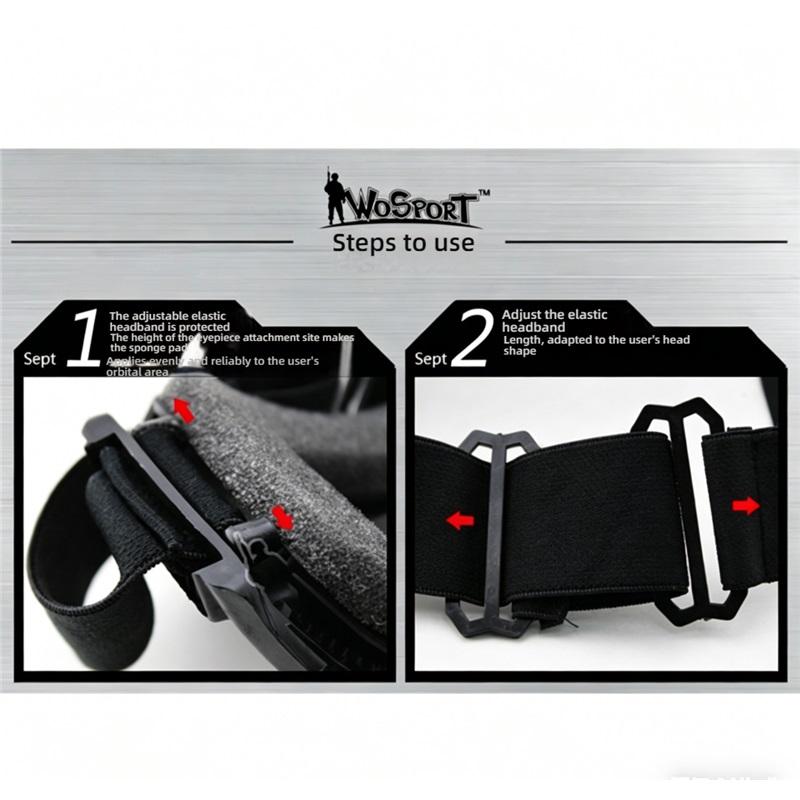 Real CS equipment, lens protection, professional full face mask, windproof and sun visor