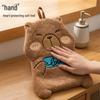 Cute Cartoon Hand Towel for Kids - Absorbent & Thick Hanging Towel for Kitchen or Bathroom