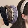 High-crown Ultra-wide Wave Hairpin for Women  New Style, High-end and Elegant  Fluffy Wash Hair Headband  Headwear Accessory