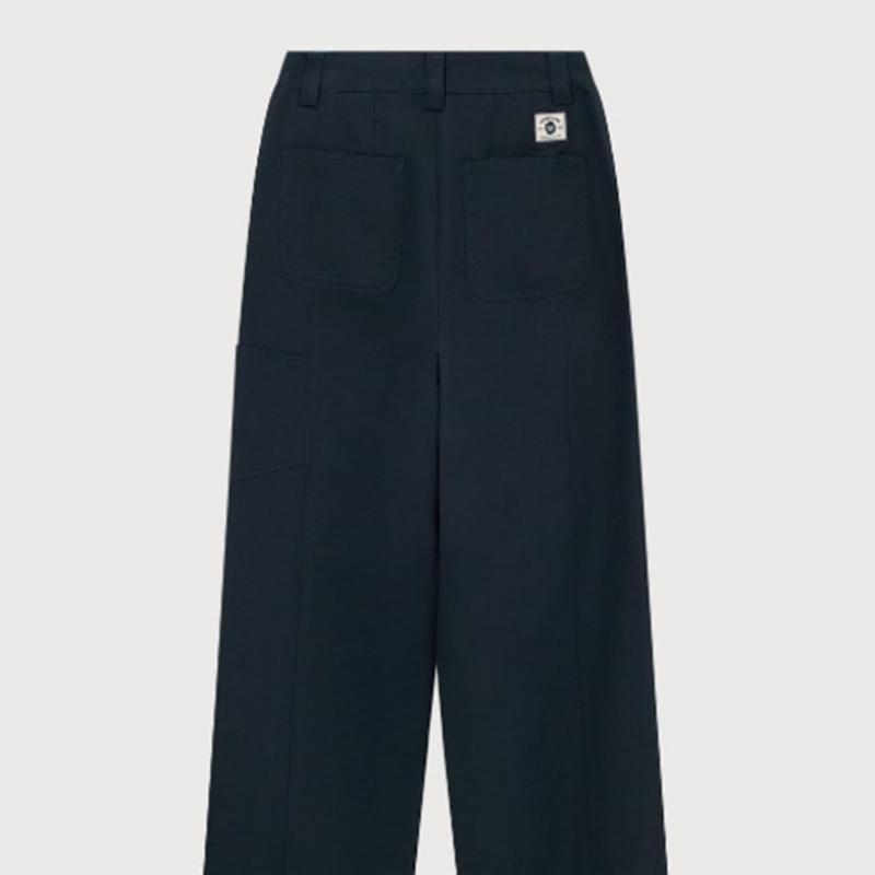 Covernot Woman Straight Cotton Pants B1 Co2501pt76 Be Na