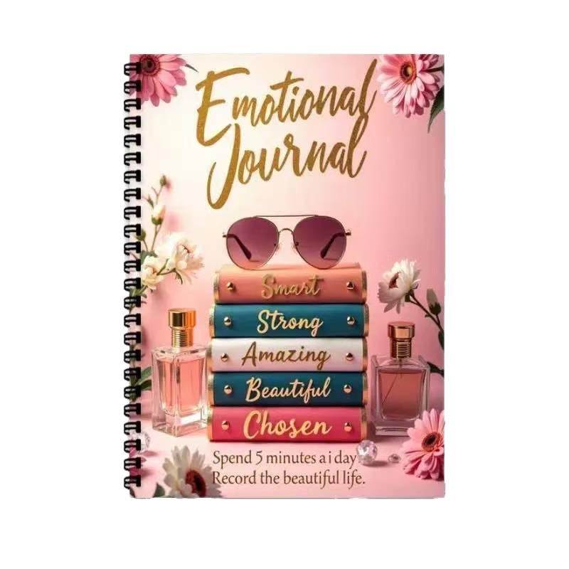 New Emotional Journal & Planner A5 Spiral Notebook