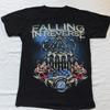 Falling In Reverse Bone Bird Cage Rose 22 Concert T Shirt Black All Size AL783