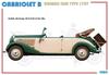Miniart German Car Type 170V Cabriolet B Plastic Model MA38018 1/35