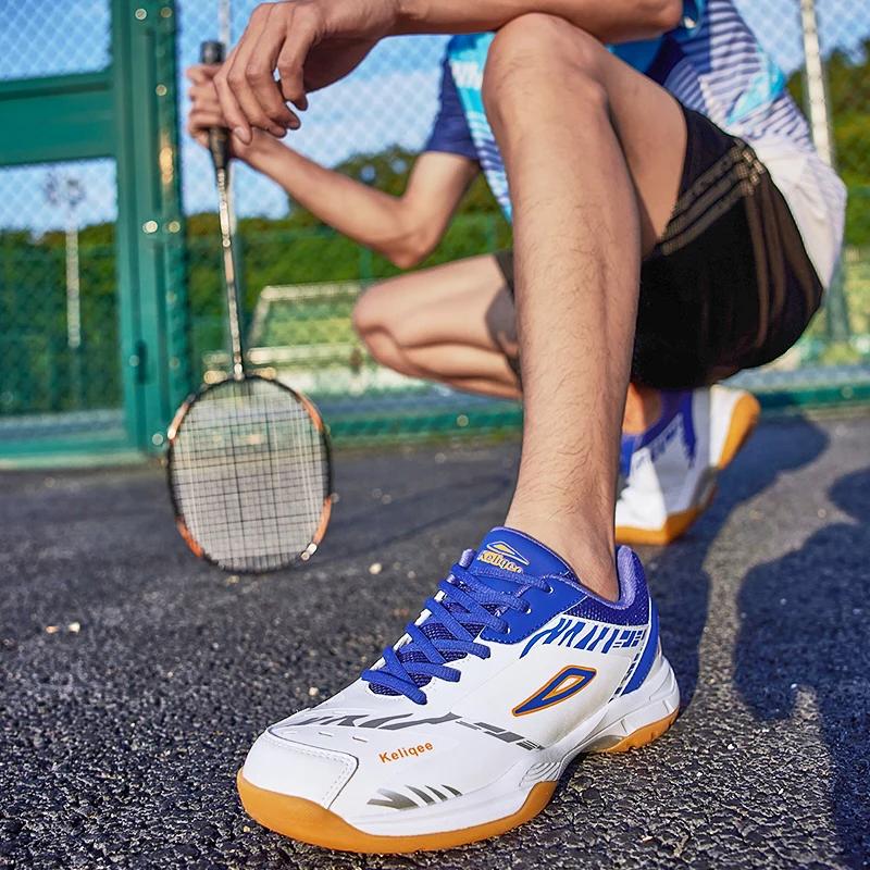 Nowe Buty Tenisowe Męskie Badmintonowe Trampki Lekkie Obuwie do Tenisa Stołowego Luksusowe Trampki Gimnastyczne Męskie treningowe buty do biegania dla mężczyzny