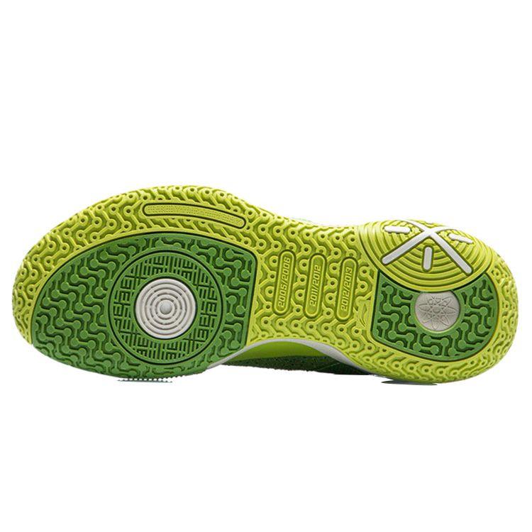 Li Ning All City 9 V1.5 Durable Non-Slip Shock Absorbing Low-Top Basketball Shoes Men sneaker Olive-Green ABAR015-6