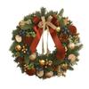 Christmas Decoration Wreath Pendant Photo Decoration Scene Arrangement Rattan Christmas Tree Pendant Peripheral Wall Hanging Door Hanging
