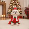 Festive Pet Costume with Hat | Soft Material Construction, Warm Coldcoldweather Gear, TwoPiece