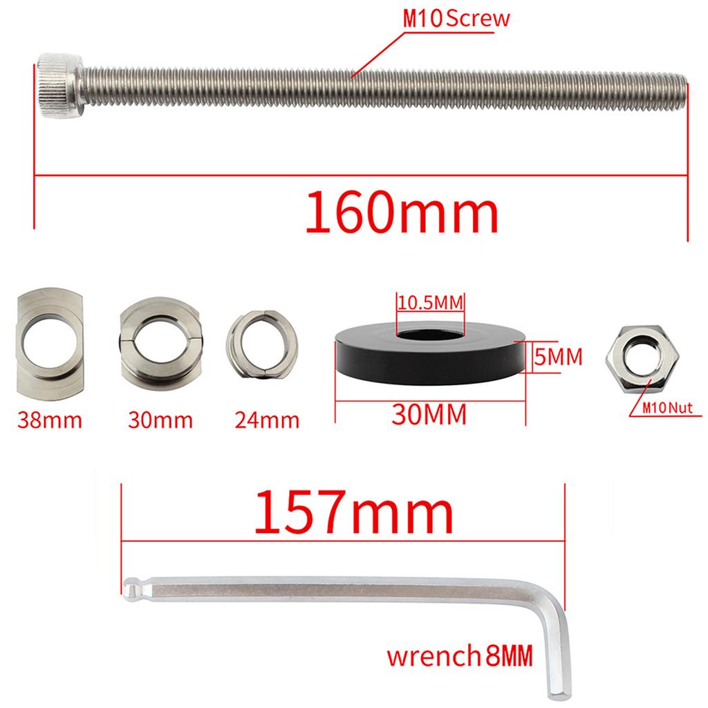 Fahrrad Innenlager Einbau- und Ausbauwerkzeugsatz Press Fit Typ Innenlagerabzieher für BB86 BB30 BB91 BB92 PF30