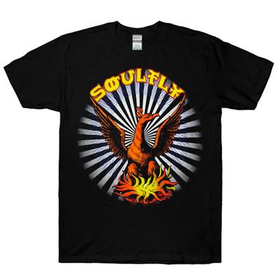 Soulfly Phoenix Balck Unisex T-Shirt