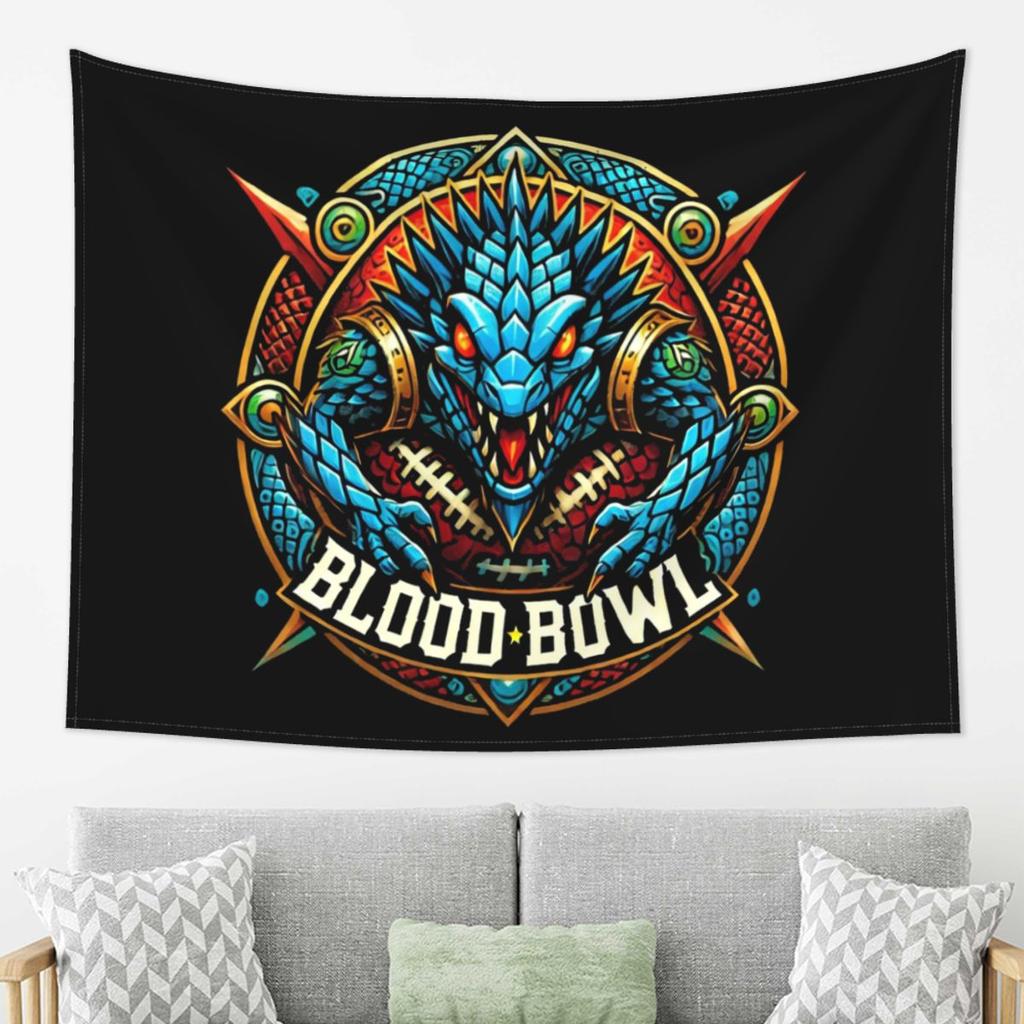 Lagrt Blood Bowl Tapestry Wall Hanging Aesthetic Home Decoration Tapestries for Living Room Bedroom