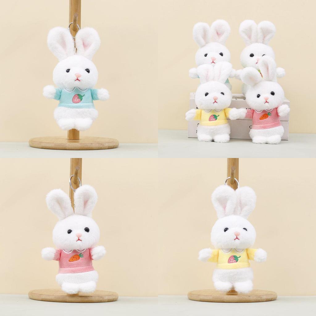 Plush Bunny Keychain With Carrot Design For Kids And Teen Gifts