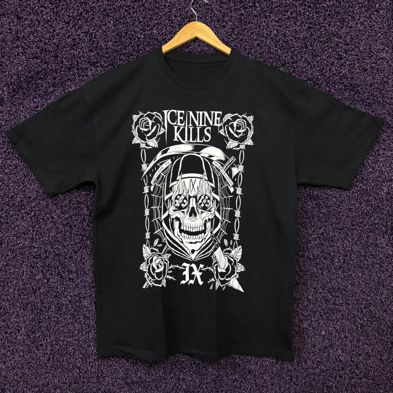 Ice Nine Kills Welcome To Horrowood Heavy Metal Band T-Shirt Size Extra Large S