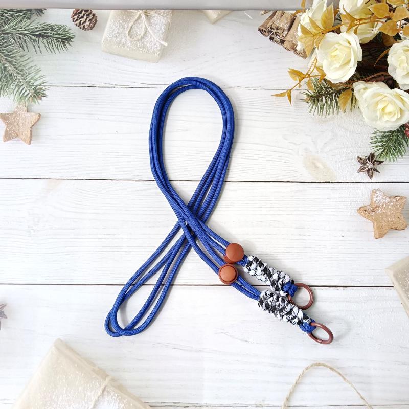 Verstellbares geflochtenes Handy-Lanyard - Abnehmbarer Umhänge-Schultergurt