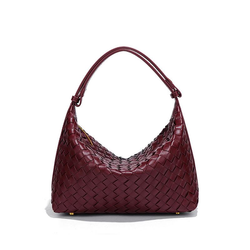 Crossbody Speed Hair Hand-Woven Fashion Handbag Simple Trend Women'S Shoulder Underarm Women'S Bag